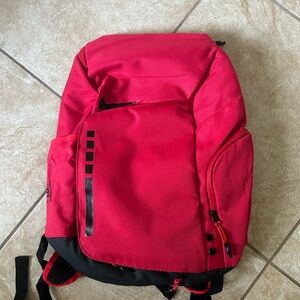 Nike Men's Red and Black Backpack
